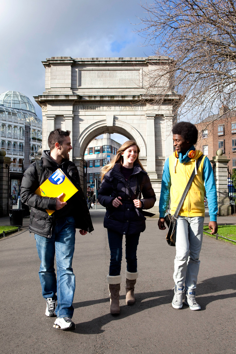 Students at IH Dublin