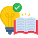 A light bulb and open book

AI-generated content may be incorrect.