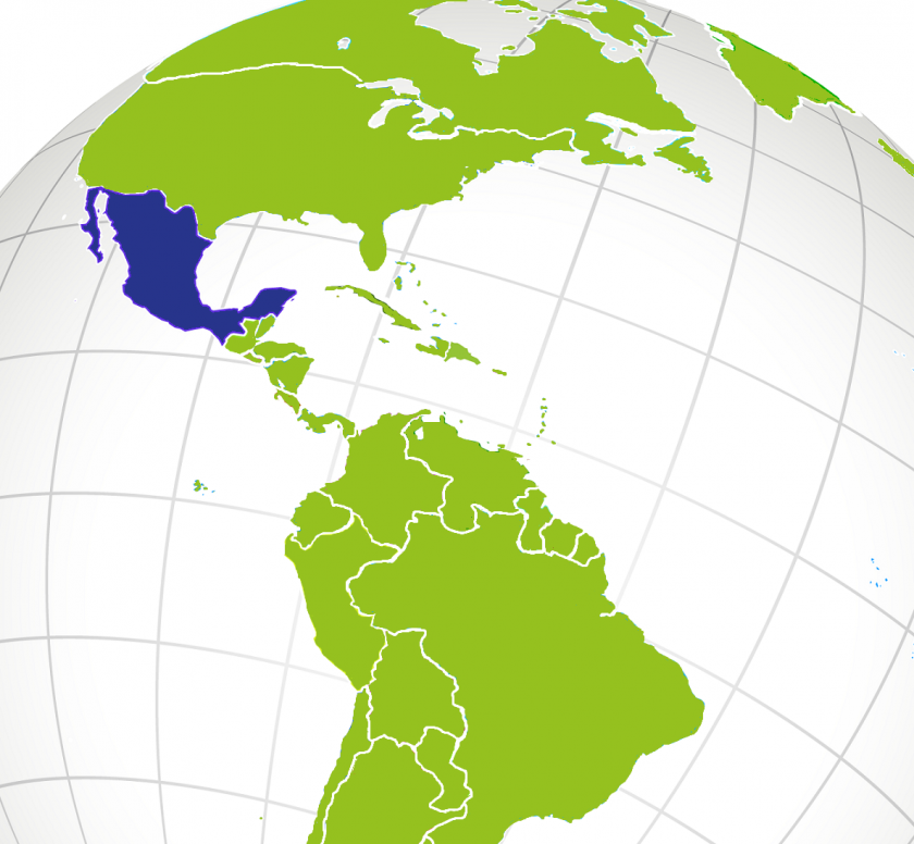 Mexico map